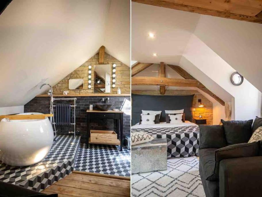 Le Loft Des Hospices : Centre/Parking/Vueriviere Apartment Beaune  Exterior foto