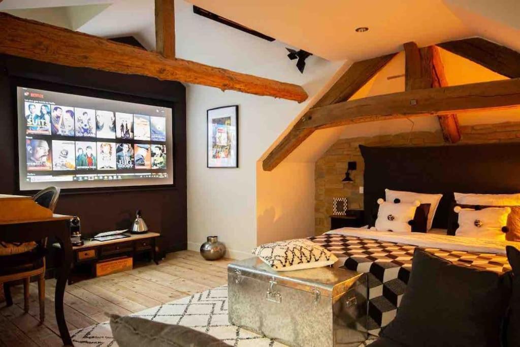 Le Loft Des Hospices : Centre/Parking/Vueriviere Apartment Beaune  Exterior foto
